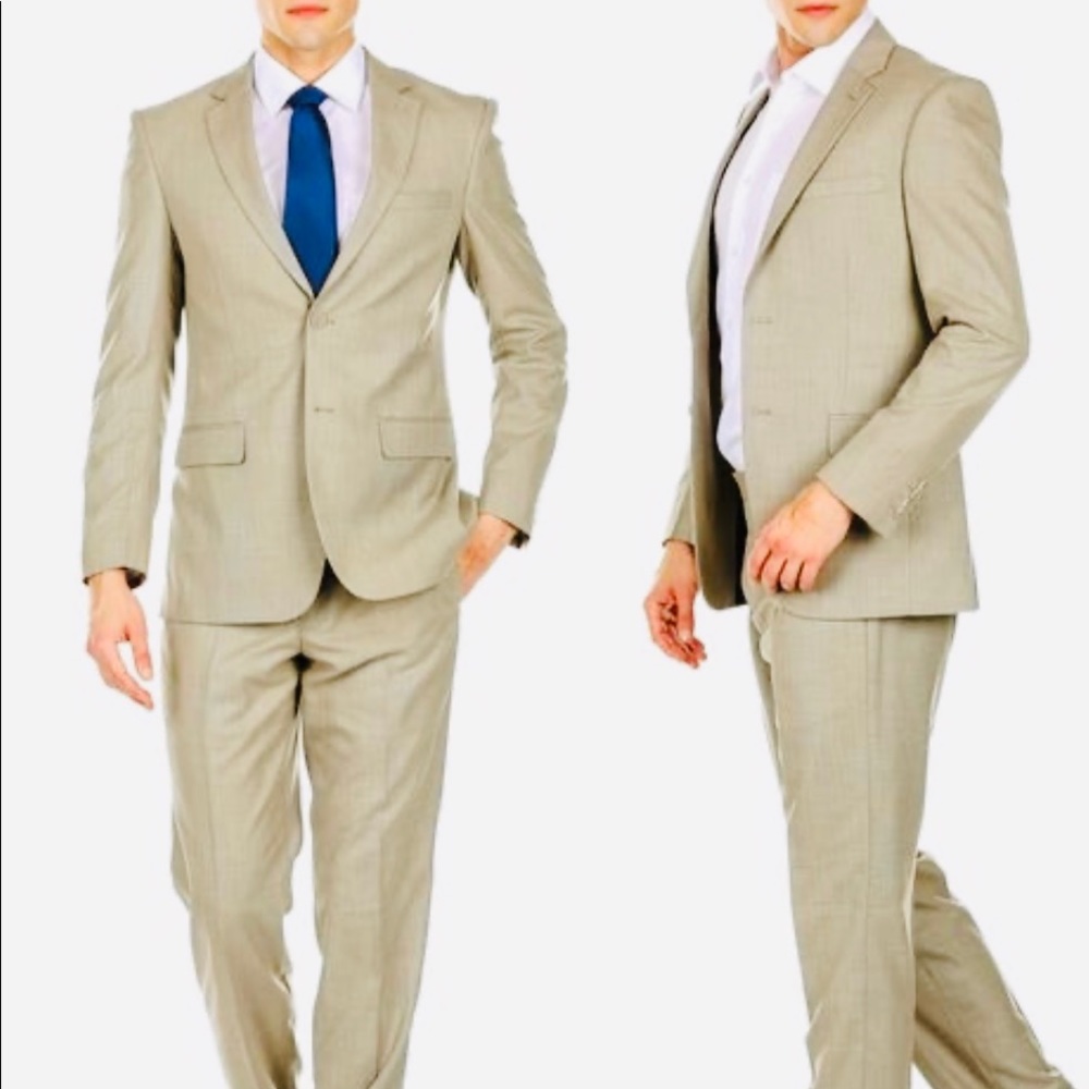 Bravemen Mens 2 Piece Suit Small 52L/46W new